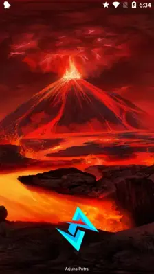 Vulcano Wallpaper HD android App screenshot 1