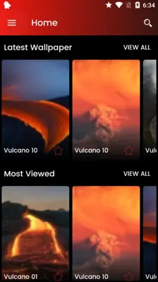 Vulcano Wallpaper HD android App screenshot 2